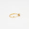Bague 49.5 Bague en Or jaune, perle blanche 58 Facettes