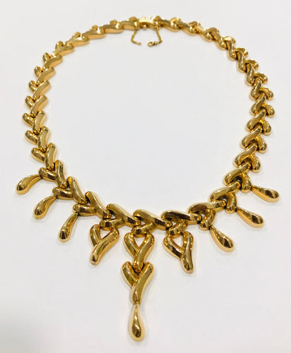 Collier COLLIER TANK EN OR JAUNE 58 Facettes