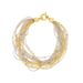 Bracelet Bracelet 2 ors multirang 58 Facettes 26988