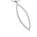 Necklace White gold diamond necklace 58 Facettes 8119