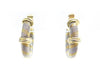 CARTIER earrings - Gold & Steel Hoop Earrings 58 Facettes 233921