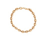 Bracelet bracelet maille grain de cafe 18 cm en or jaune 18k 58 Facettes 258006
