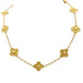 Necklace Van Cleef & Arpels necklace, "Vintage Alhambra", yellow gold. 58 Facettes 32865