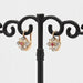 Boucles d'oreilles Boucles d'oreilles dormeuses losangiques rubis perles diamants 58 Facettes 21-234