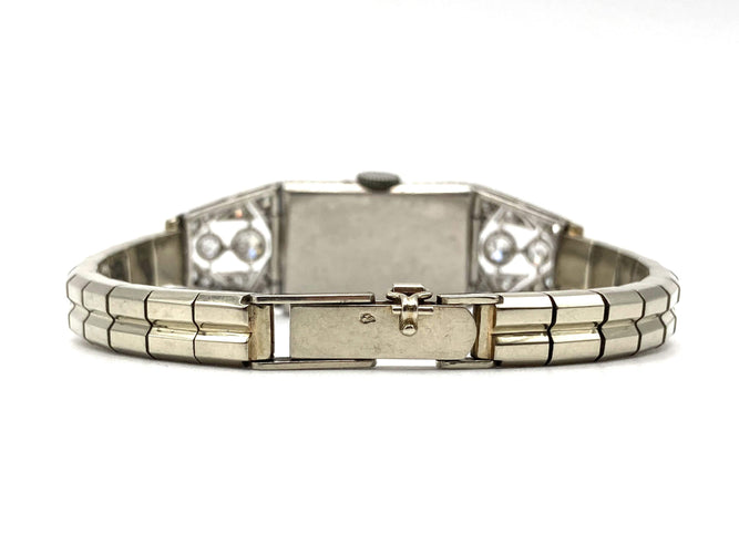 Montre Montre Art Déco diamants 2.44 cts 58 Facettes 07/07 - 16