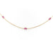 Necklace Necklace Yellow gold Ruby 58 Facettes 1969321CN