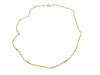 Necklace Cable link necklace Yellow gold 58 Facettes 1667989CN