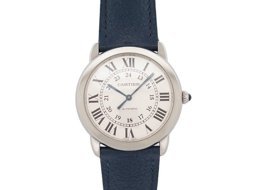 CARTIER round solo watch 58 Facettes 257784