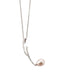 Necklace “Yam” Necklace White Gold Pearl and Diamonds 58 Facettes BO/230034