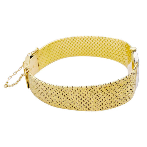 Montre Montre Vacheron Constantin vintage, or jaune, or blanc et diamants. 58 Facettes 32653