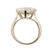 Bague 53 Bague solitaire, or jaune, diamant 7,59 carats. 58 Facettes 33405