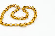 Yellow Gold Mesh Necklace 58 Facettes 05267CD