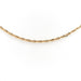 Necklace Cable link necklace Yellow gold 58 Facettes 1782652CN