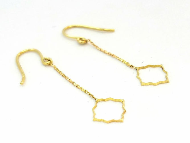 Boucles d'oreilles Boucles d'oreilles Transparence Or jaune 58 Facettes 578903RV