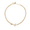 Bracelet Bracelet avec F et diamants 58 Facettes 27940