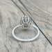 Ring Marguerite sapphire diamond ring 58 Facettes 241