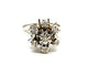 Bague 49 Bague Fleur Or blanc Diamant 58 Facettes 1291807CN