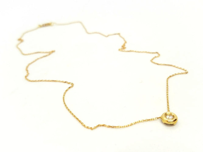 Collier Collier Or jaune 58 Facettes 579094RV