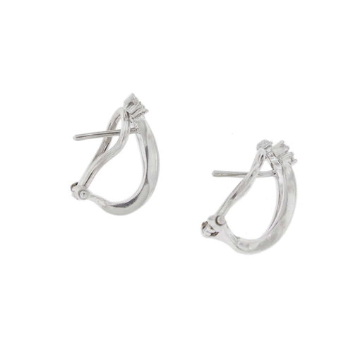 Boucles d'oreilles Boucles d'oreilles V diamants 58 Facettes 19833