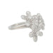 Ring 46 Van Cleef & Arpels ring, “Socrates”, white gold and diamonds. 58 Facettes 31908