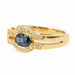 Ring 58 Ring Yellow gold Sapphire 58 Facettes 2090485CN