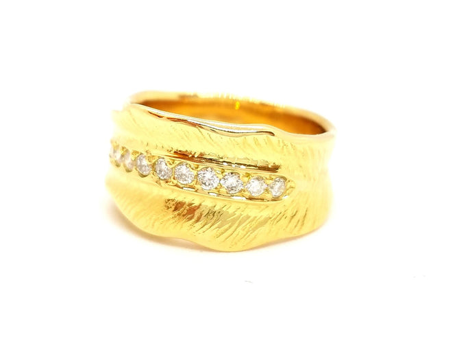 Bague 52 Bague Or jaune Diamant 58 Facettes 757308CN