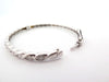 Bracelet bracelet jonc en or blanc 18k 16.6gr serti de 11 diamants 0.88ct 58 Facettes 249108