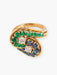 Ring 47 Sapphires, Emeralds and Diamonds Ring 58 Facettes