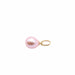 Pendant Pink Pearl Drop Pendant on Yellow Gold 58 Facettes