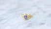 Bague Bague en Or jaune & Saphir Mauve 58 Facettes