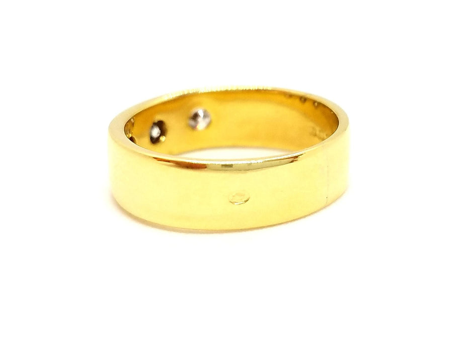 Bague 50 Bague Or jaune Diamant 58 Facettes 757306CN