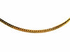 Necklace English mesh necklace Yellow gold 58 Facettes 1639601CN