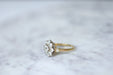 Bague Bague marguerite ancienne diamants 2.30 Cts 58 Facettes