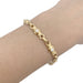 Bracelet Yellow gold bracelet, diamonds. 58 Facettes 33524