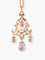 Collier Collier Or Jaune, Pendentif Girandole Améthystes 58 Facettes