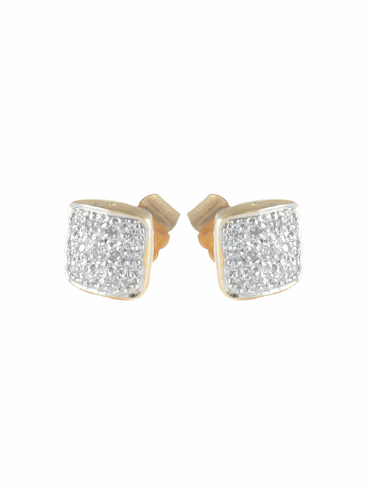 Boucles d'oreilles Or Jaune / Diamants CLOUS D'OREILLES OR & DIAMANTS 58 Facettes BO/220017