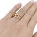Ring 55 Dior “Archi Dior Mid-century” ring, pink gold, diamonds. 58 Facettes 33331