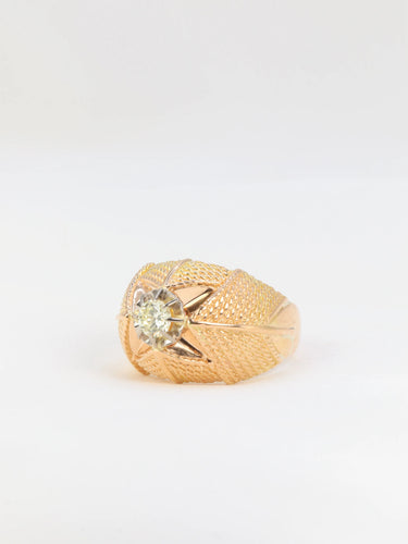 Bague Bague or jaune et diamant 58 Facettes 348