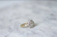 Bague Bague marguerite ancienne diamants 2.30 Cts 58 Facettes