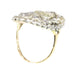 Ring 58 Victorian craftsmanship: a gold and diamond ring with a royal look 58 Facettes 23073-0137