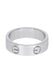 Ring 53 CARTIER Love Ring in 750/1000 White Gold 58 Facettes 62274-58274