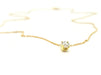 Necklace Necklace Chain + pendant Yellow gold Diamond 58 Facettes 579124RV