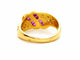 Bague 55 Bague Or jaune Rubis 58 Facettes 06352CD