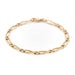 Bracelet Bracelet Alternating link Yellow gold 58 Facettes 1732772CN