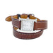 Hermès “Heure H” watch, leather. 58 Facettes 31181