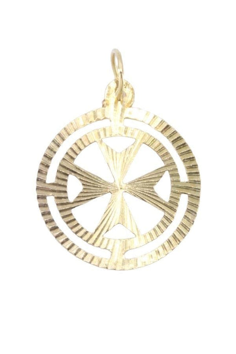 Pendentif Pendentif Croix de Malte Or jaune 58 Facettes 079491