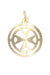 Pendentif Pendentif Croix de Malte Or jaune 58 Facettes 079491