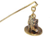 Brooch Gold kitten brooch with diamond 58 Facettes 20195-0149