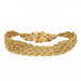 Bracelet Braided mesh bracelet Yellow gold 58 Facettes 2277588CN