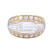Ring 53 Bangle ring, yellow gold, diamonds. 58 Facettes 32988